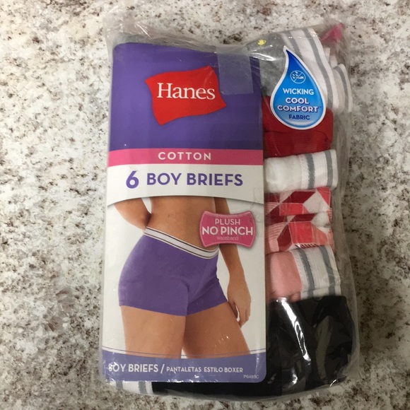 Brand New Women/'s Hanes 4 Pairs Premium Pure Comfort Brief Panties Size 9 2X